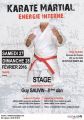 Stage avec Guy Sauvin - Karate Martial